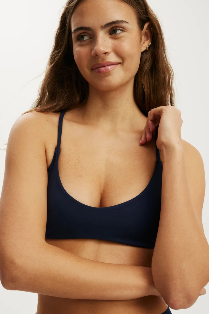 Cotton On ULTRA SOFT MINIMAL STRAPPY CRO BRA