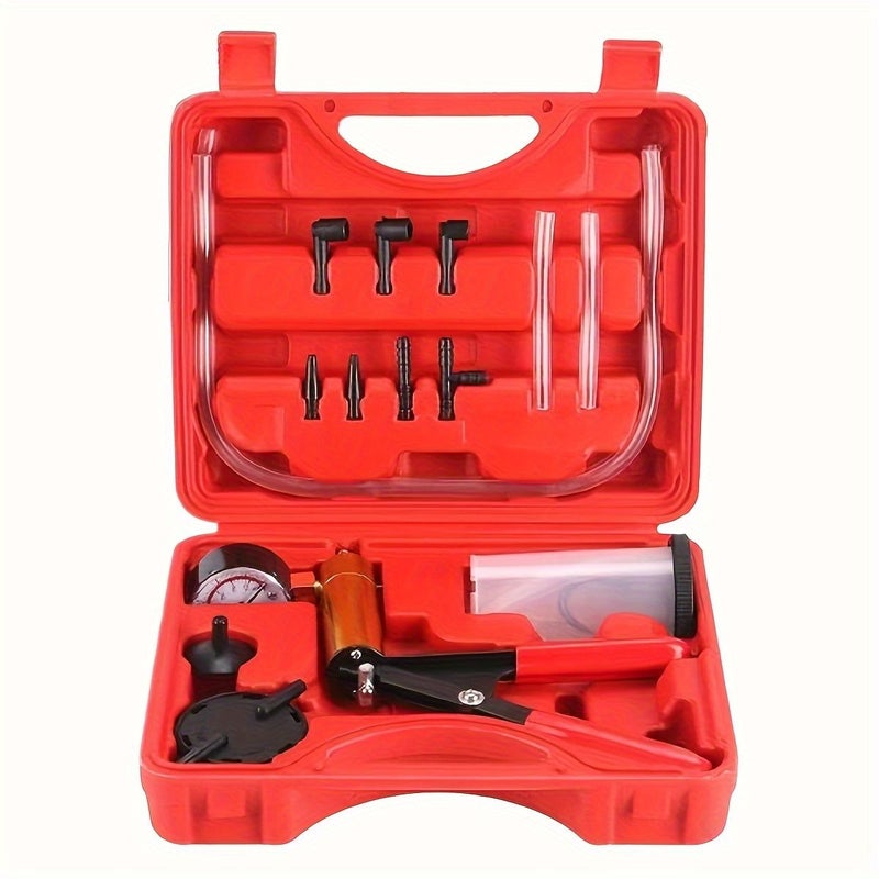 Handheld Brake Exhaust Vacuum Pump Kit Car Fluid Maintenance Repair Tool - Image 3