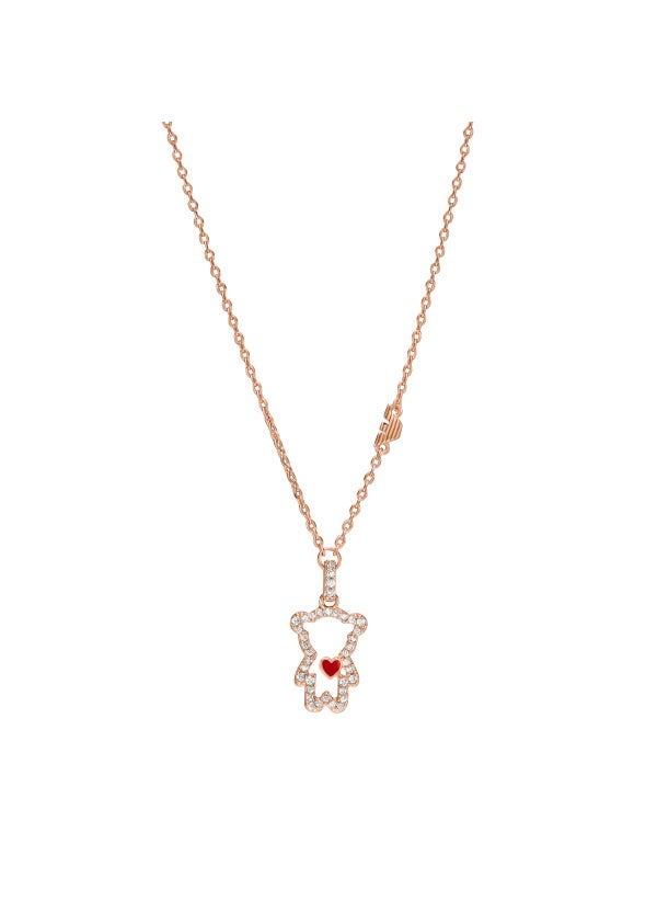 EMPORIO ARMANI Egs3162221 Gold Tone Stainless Steel Necklace  - Image 1