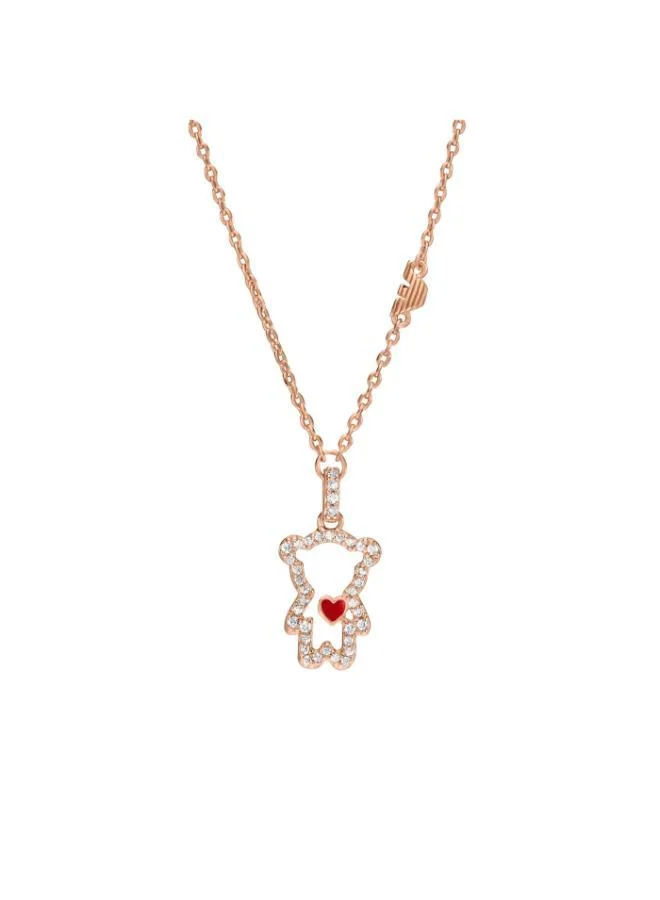Emporio Armani  Egs3162221 Gold Tone Stainless Steel Necklace for Women | Best Price UAE