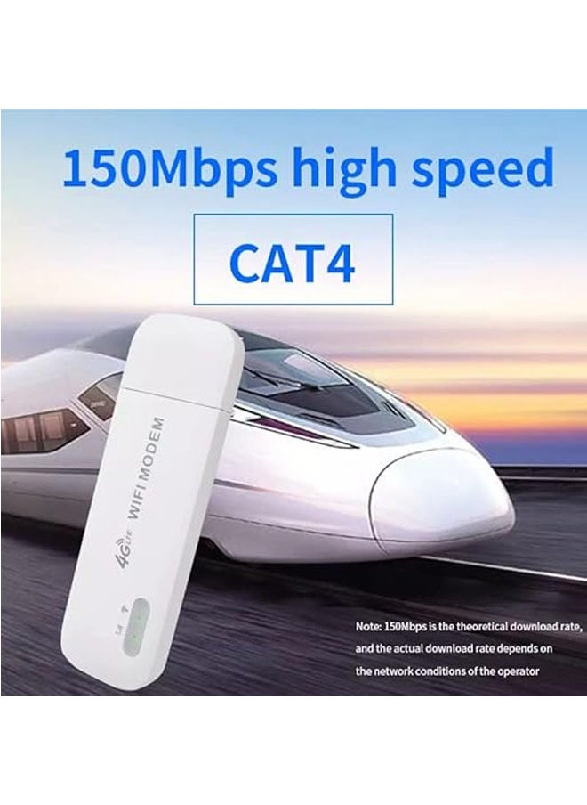 General - Portable WiFi Router with Portable WiFi, High Speed 4G Mobile WiFi Hotspot Router, Portable WiFi Adapter for Mobile Phone, Laptop, Desktop Tablet, Connect Up to 10 WiFi Hotspot Devices - Image 1