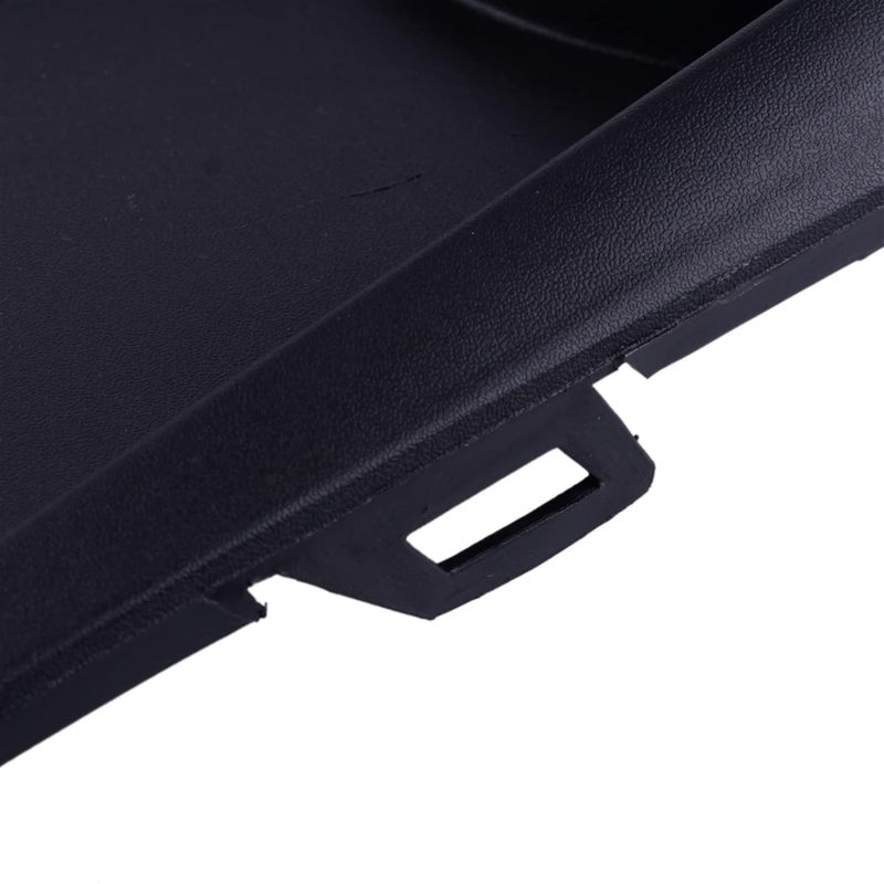 QASULER Black Front Bumper Left Fog Light Lamp Grille - Image 4