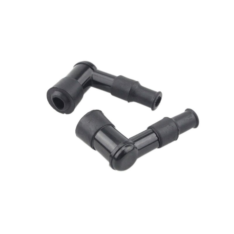 2pcs Universal Motorcycle Ignition Spark Plug Cap for Moped Scooter Dirt Bike Underbone - Image 2