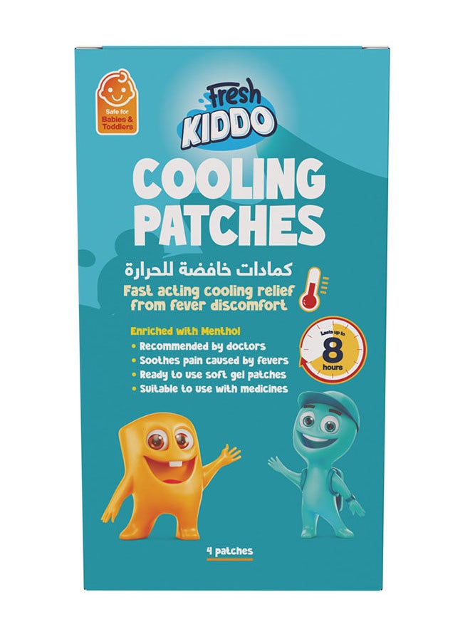 Fresh Kiddo 4-Piece Cooling Patches 
