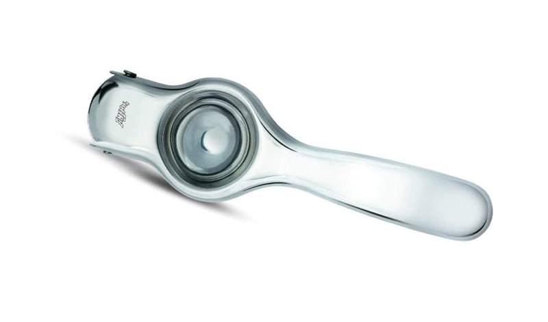 Anjali Stainless Steel 3 in 1 Lemon Squeezer With Comfortable Handle, Helps Extracting Lemon Juice, Grating Cheese & Bottle Opener - Modern Kitchen Tool - Image 1