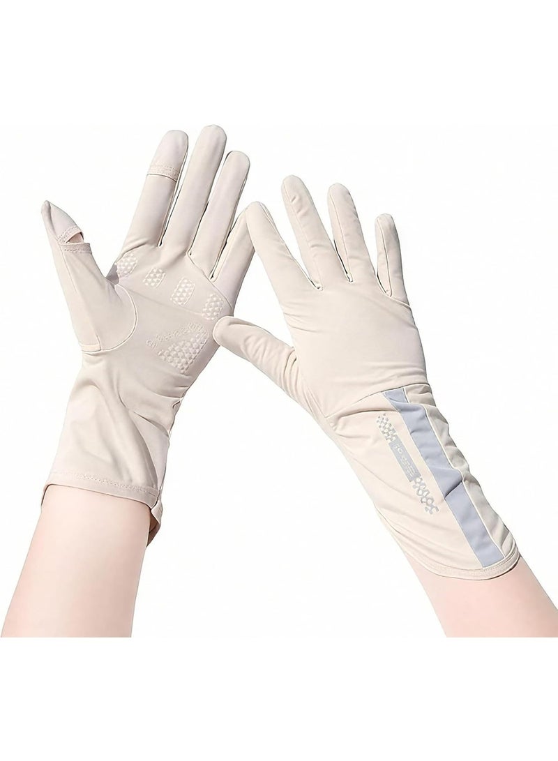 jaexest Unisex UV Sun Protection Gloves – Lightweight Breathable Arm Sleeves for Driving, Cycling, Golf & Outdoor | Cooling Fabric Fingerless Gloves for Men & Women – UPF Rated - Image 3