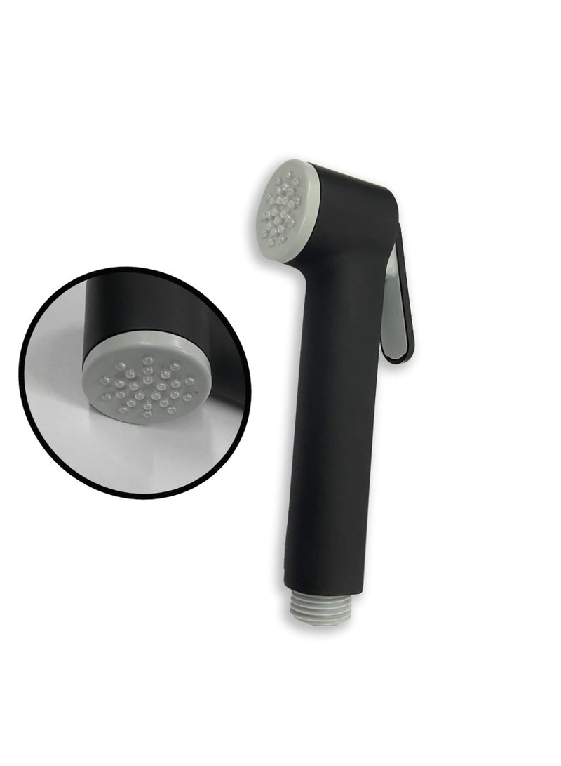 Black outdoor bathroom shattaf, elegance in a high-quality color with a black shower head one and a half meters long - Image 3