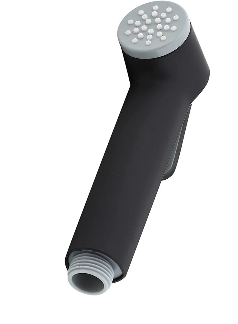 Black outdoor bathroom shattaf, elegance in a high-quality color with a black shower head one and a half meters long - Image 2