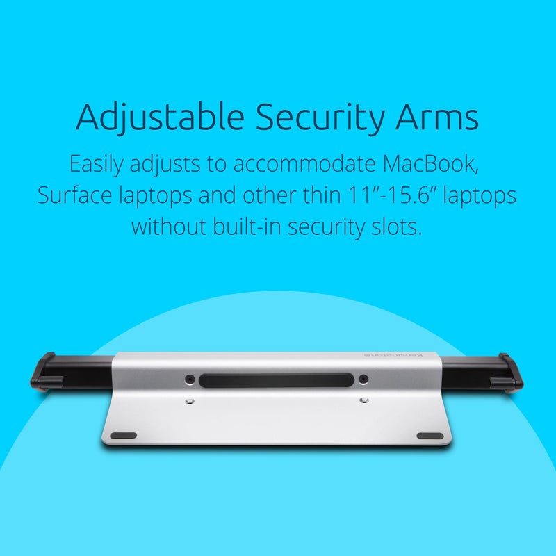 Kensington MacBook and Surface Laptop Locking Station with Keyed Lock Cable, Macbook Locks With 6 Foot Cable, Laptop Security Lock for Macbook Air/Pro, Laptop Locking Cable, K64453WW - Image 5