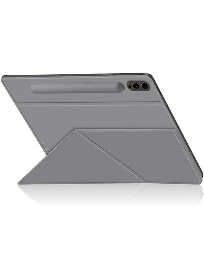 general Fold Magnetic Case Compatible with Samsung Galaxy Tab S9 Ultra Case 14.6 inch Tablet Case With Pen Slot Leather Shell Sleep Wake-Up  - Image 2