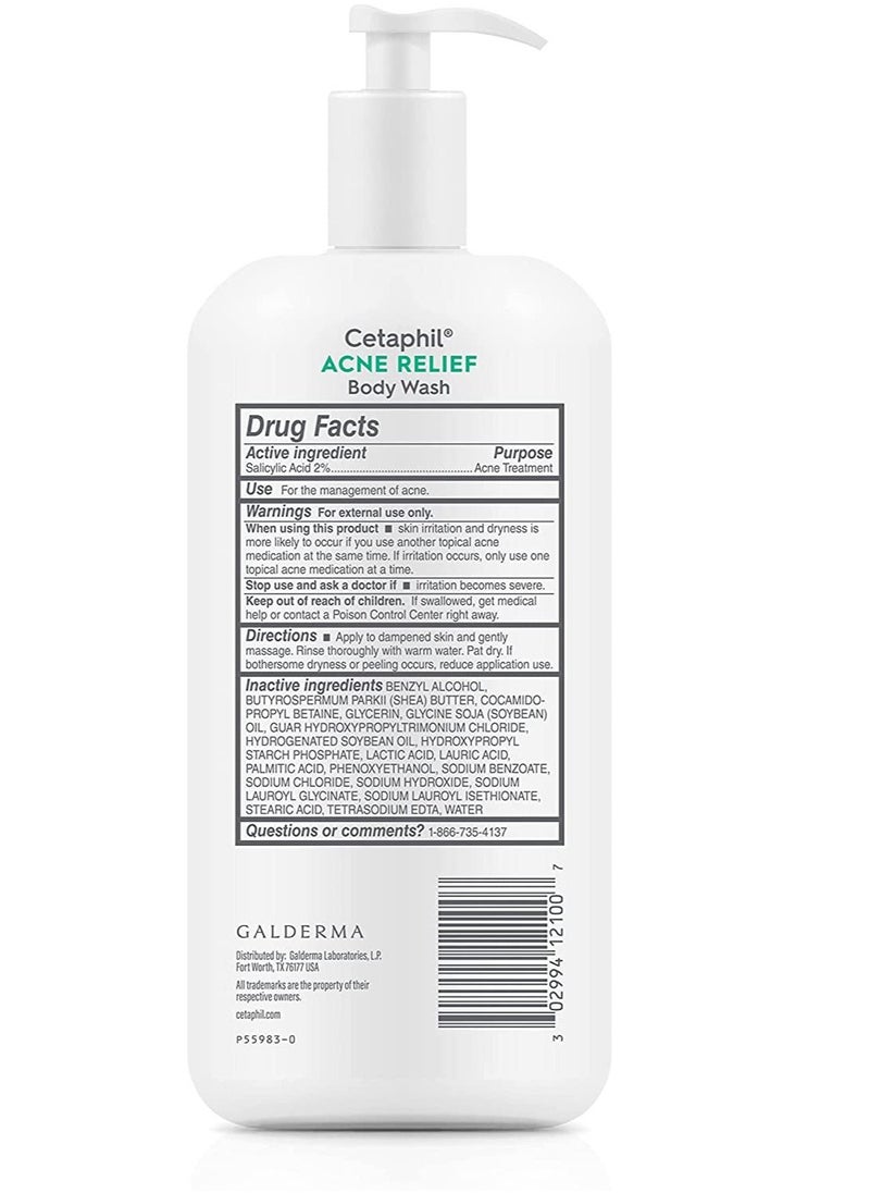 Cetaphil Cetaphil Acne Relief Body Wash, 20 fl oz  - Image 2