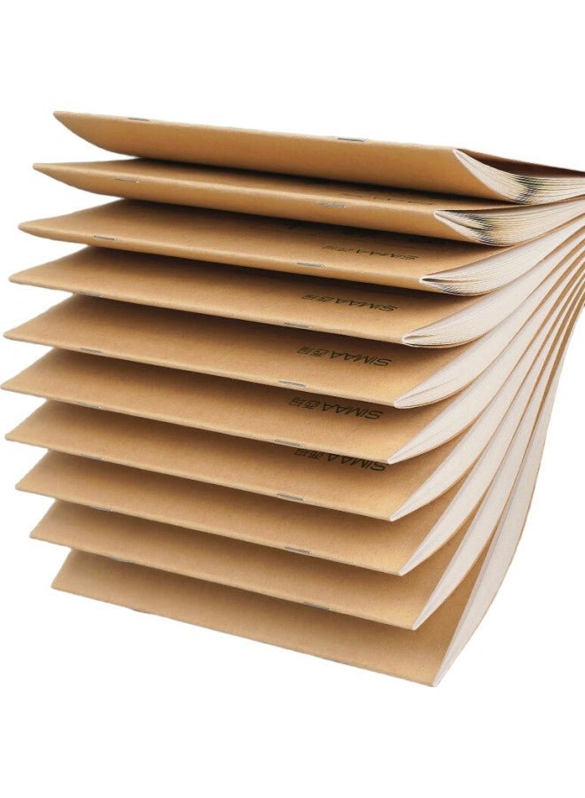 Simaa Elementary School Students Grades 3-6 Standard 16K Large Exercise Book, Grid Paper Exercise Book, Pack Of 10, 8822 - Image 3