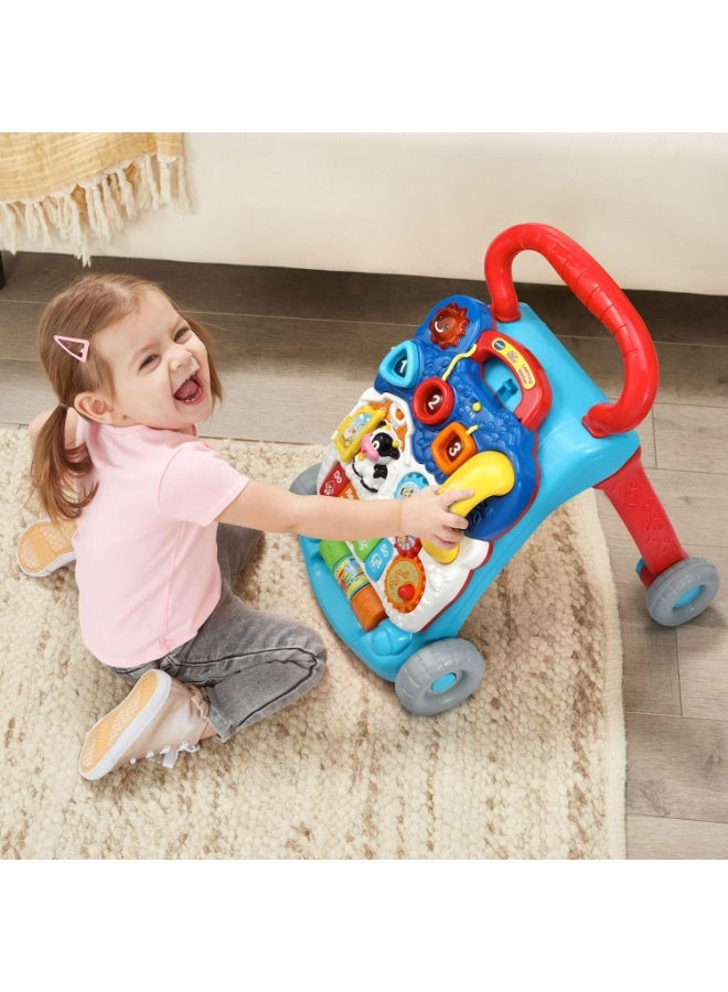 VTech Sit-to-Stand Learning Walker (Frustration Free Packaging), Blue - Image 3