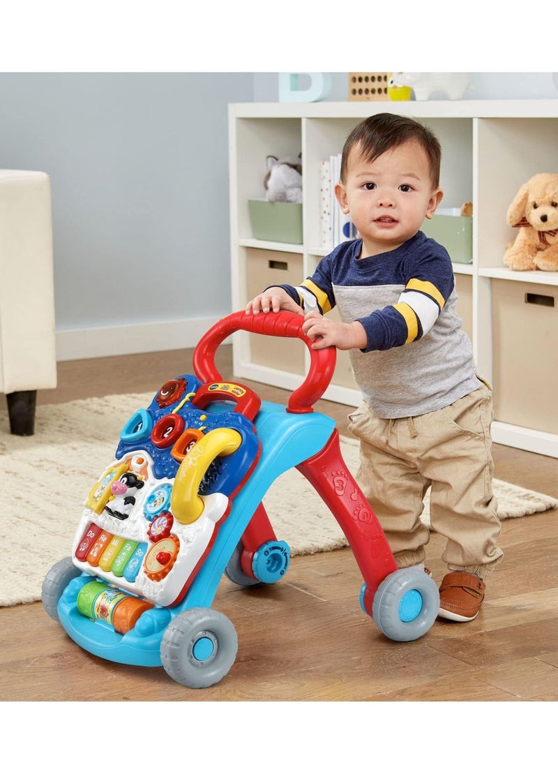 vtech - VTech Sit-To-Stand Learning Walker (Frustration Free Packaging), Blue - Image 1