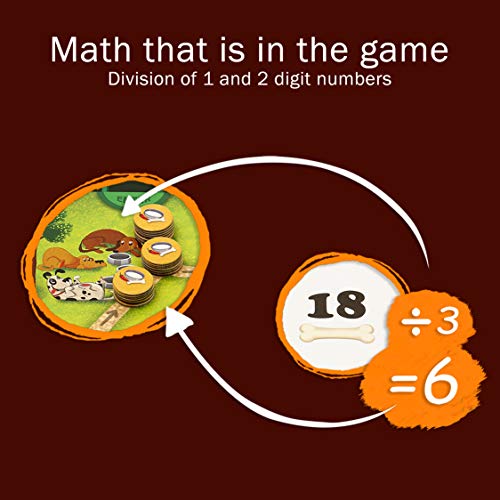 Logic Roots Pet Me Multiplication and Division Game - Fun Math Board Game for 5 - 9 Year Olds, Easy Start STEM Toy, Perfect Educational Gift for Kids (Girls & Boys), Homeschoolers, Grade 1 and Up - Image 3