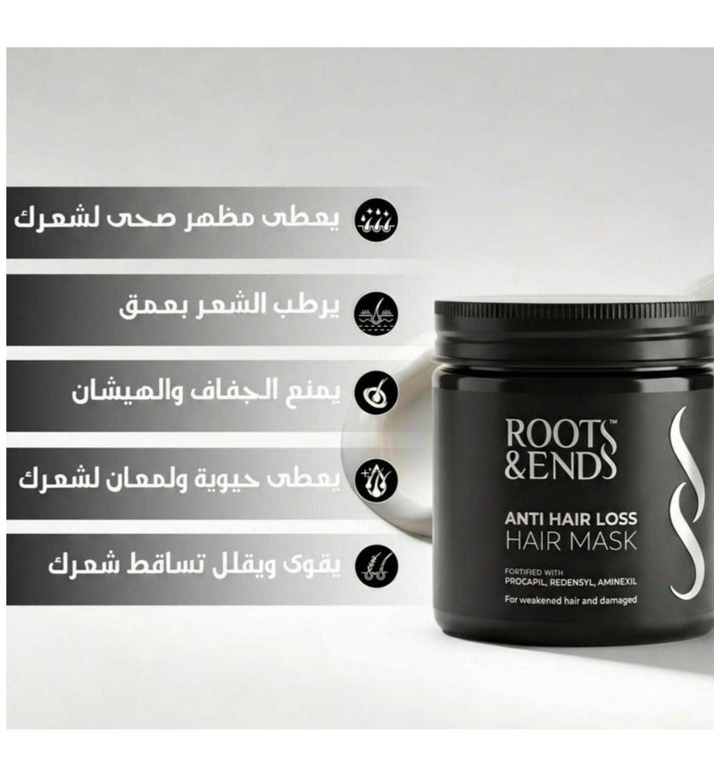 ROOTS & ENDS Intensive Hair Repair Conditioning Mask 300 ml - Image 2