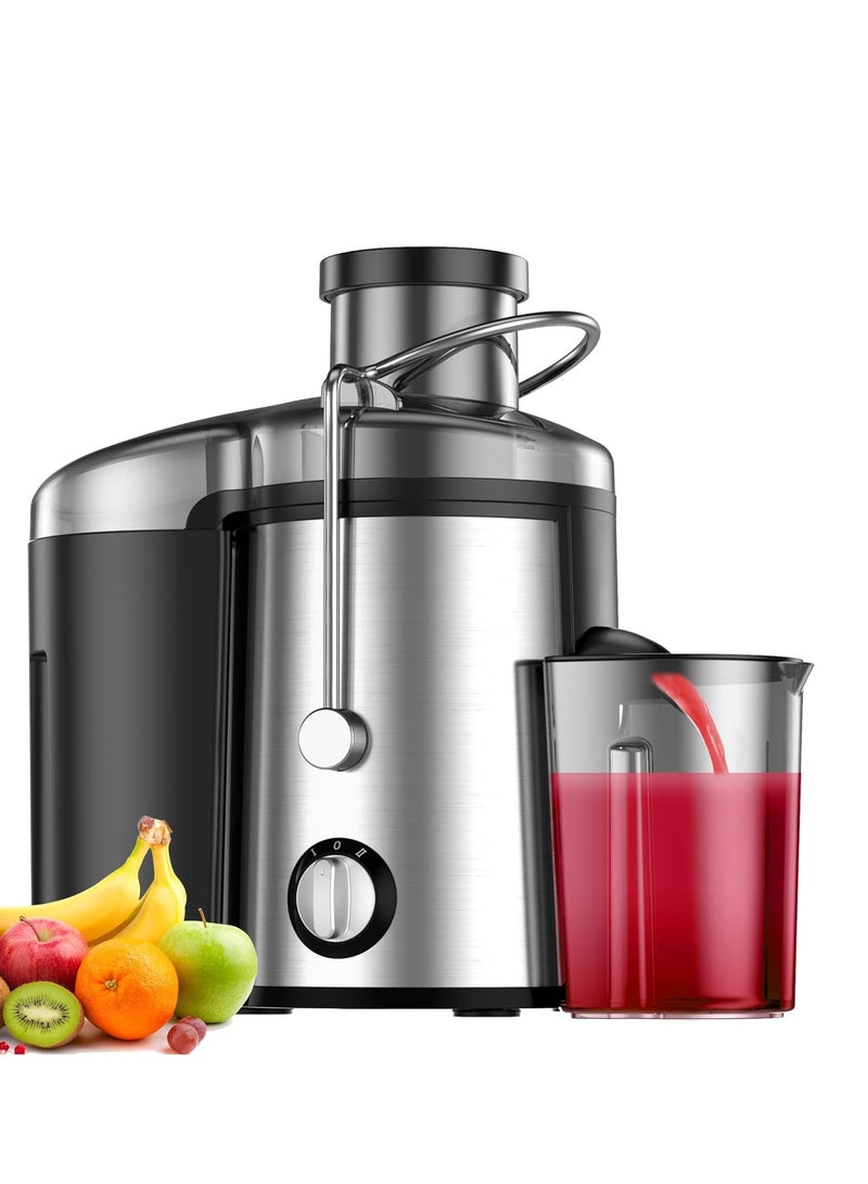 Juicer Machine,800W Juicer for Whole Fruits and Vegetables,Faster Juicer with Dual Speed,Juice Residue Separation,Easy to Use/Clean,1600ML Cup Capacity,Anti-Drip  - Image 1