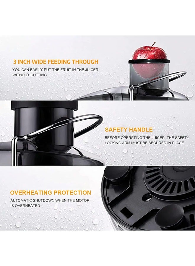 Juicer Machine,800W Juicer for Whole Fruits and Vegetables,Faster Juicer with Dual Speed,Juice Residue Separation,Easy to Use/Clean,1600ML Cup Capacity,Anti-Drip  - Image 5