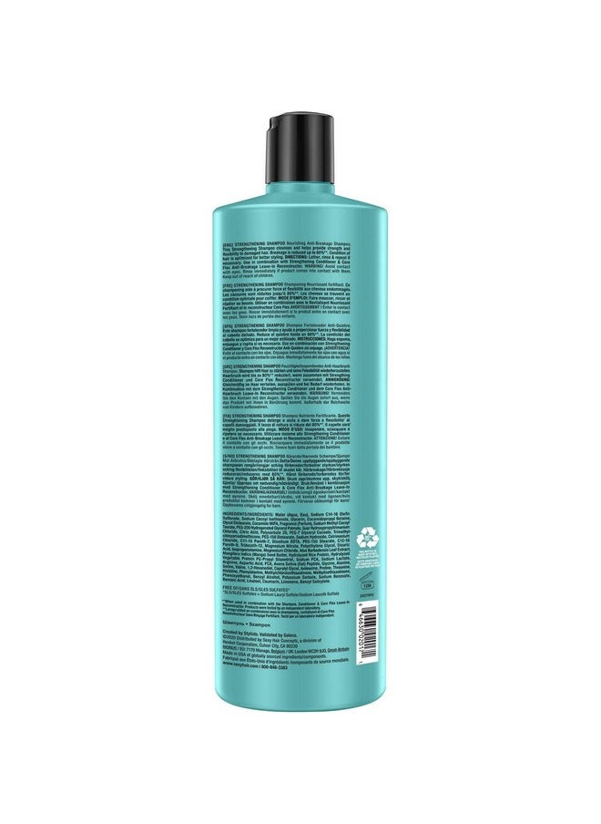 Sexy Hair Sexyhair Healthy Strengthening Antibreakage Shampoo, 33.8 Oz | Helps Provide Stength And Flexibility To Damaged Hair | Sls And Sles Sulfate Free  - Image 2