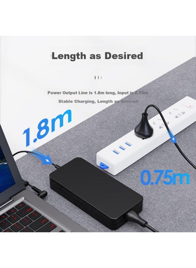 Elei Lei, Suitable For Asus Rog Fly Fortress 8 Fx506lu, Rog Ice Blade 2 Ga502i Laptop Charging Cable, 20v9a Computer Power Adapter, Adp-180tb H 180w - Image 5