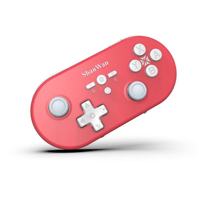 ShanWan Wireless Bluetooth Controller is Compatible With the Switch/Switch 2 (Firmware Update Required), Steam Deck, PC, Android, iPhone, iPad, and macOS. It Features Customizable Buttons and Macros, Motion Controls, linear Motor Vibration, Joysticks, Triggers, and a D-pad - Image 1