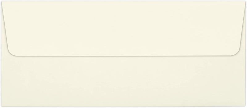 LUXPaper #10 Business Envelopes | Peel & Press | 4 1/8" x 9 1/2" | Natural | 30% Recycled | 80lb. Text | 50 Qty - Image 2