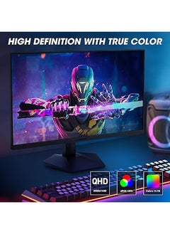 27 inch Gaming Monitor, QHD 2560 x 1440 PC Screen Adaptive-Sync Technology 27GN07(IPS-Panel, 170Hz, 1ms, DCI-P3 90%, Gsync Compatibility, 2xHDMI, VESA, DisplayPort, Adjustable Tilt) - pzsku/Z18EF47BF45A3766C38B0Z/45/_/1714989439/3fb4662a-772d-461f-9c48-e1cb77b2ebf8