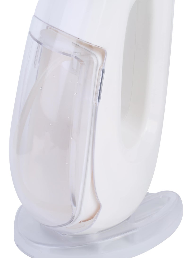 SONASHI Garment Steamer with Digital LED Display | 3 Level Steams - Low/Medium/High | Continuous Work -30 Min with Auto-Shut Off Function | Detachable Tank Capacity & Removable Fabric Brush 300 ml 2000 W SGS-323 White - Image 5