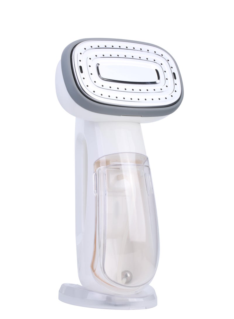 SONASHI Garment Steamer with Digital LED Display | 3 Level Steams - Low/Medium/High | Continuous Work -30 Min with Auto-Shut Off Function | Detachable Tank Capacity & Removable Fabric Brush 300 ml 2000 W SGS-323 White - Image 3