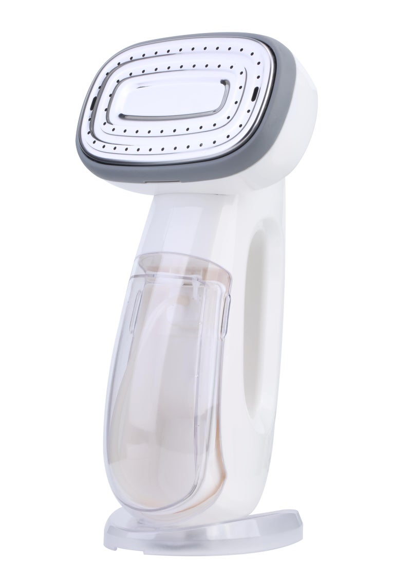 SONASHI Garment Steamer with Digital LED Display | 3 Level Steams - Low/Medium/High | Continuous Work -30 Min with Auto-Shut Off Function | Detachable Tank Capacity & Removable Fabric Brush 300 ml 2000 W SGS-323 White - Image 2
