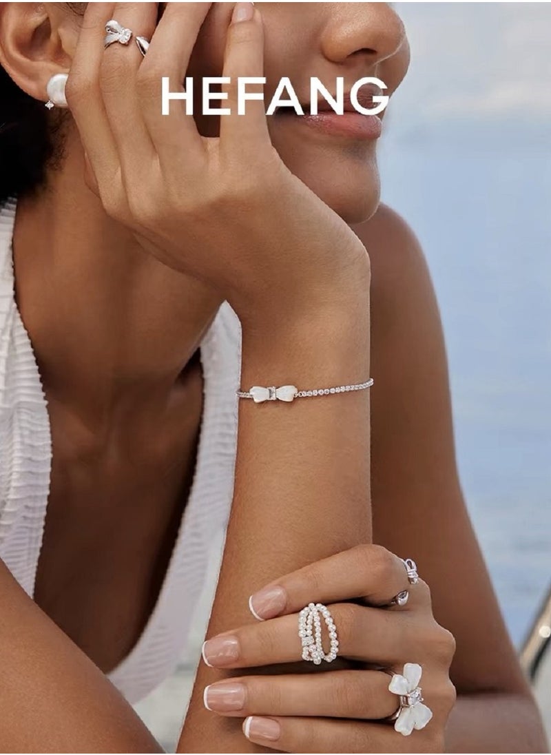 HEFANG Sugar Cube Bow Bracelet