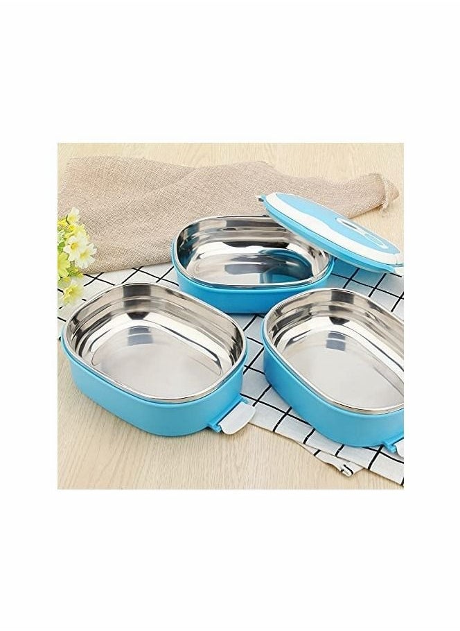 KASTWAVE Rectangular Thermal Lunch Box, Stainless Steel Lunch Container  - Image 3