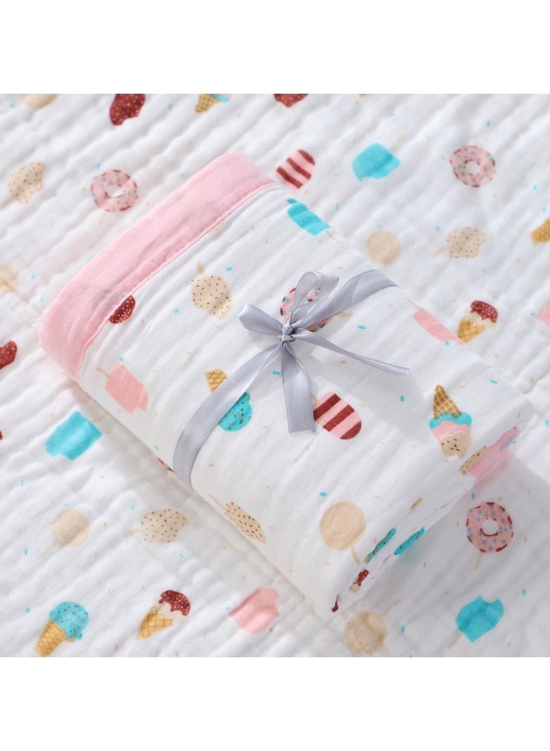 Pure Cotton Cartoon Printed Bath Towels
