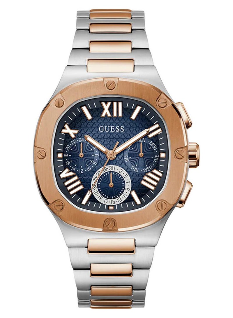 GUESS Mens 2-Tone Multi-function Watch GW0572G4 - Image 1