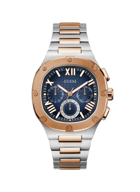 GUESS Mens 2-Tone Multi-function Watch GW0572G4