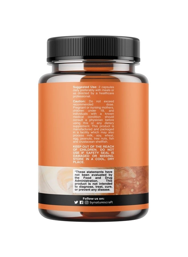 Natures Craft Pure Thyroid Support Supplement for Women - Thyroid Support for Weight Loss Mood Support and Natural Energy Pills - Wellness Thyroid Supplement for Women with Daily Vitamins for Women - Image 5