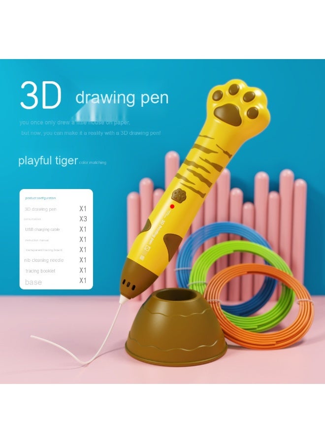 3D Printing Pen Set – Low-Temperature, Wireless, Creative Doodle Tool for Kids DIY 3D Drawing
