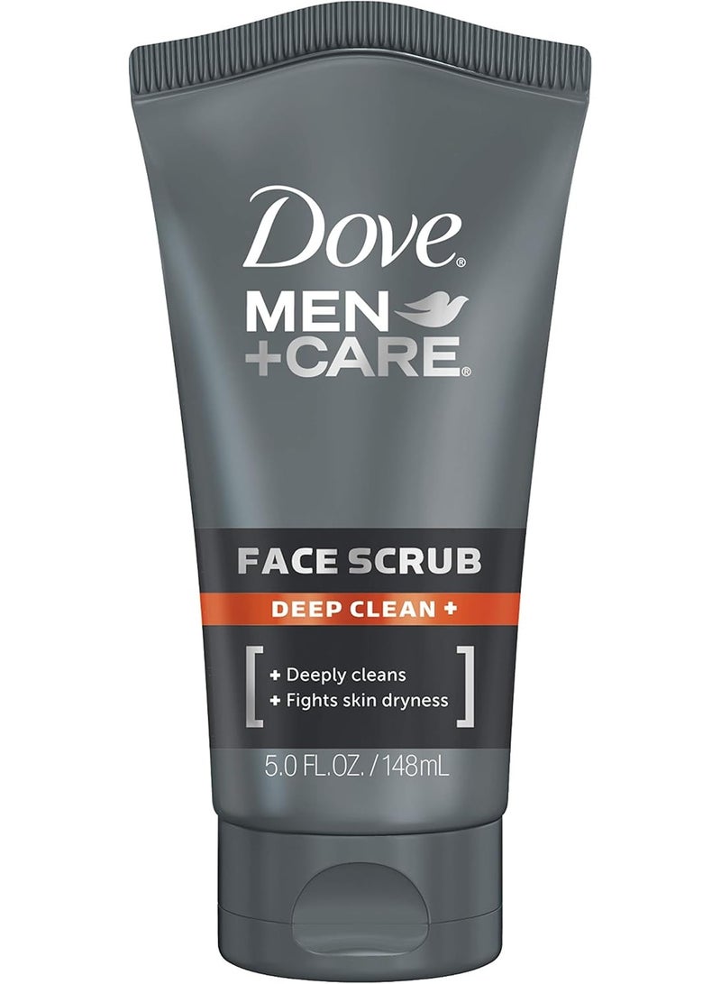 Dove Men+Care Set, Face Wash, ( Hydrate Plus ) 148ML + Face Scrub, ( Deep Clean +) 148ML - Image 4