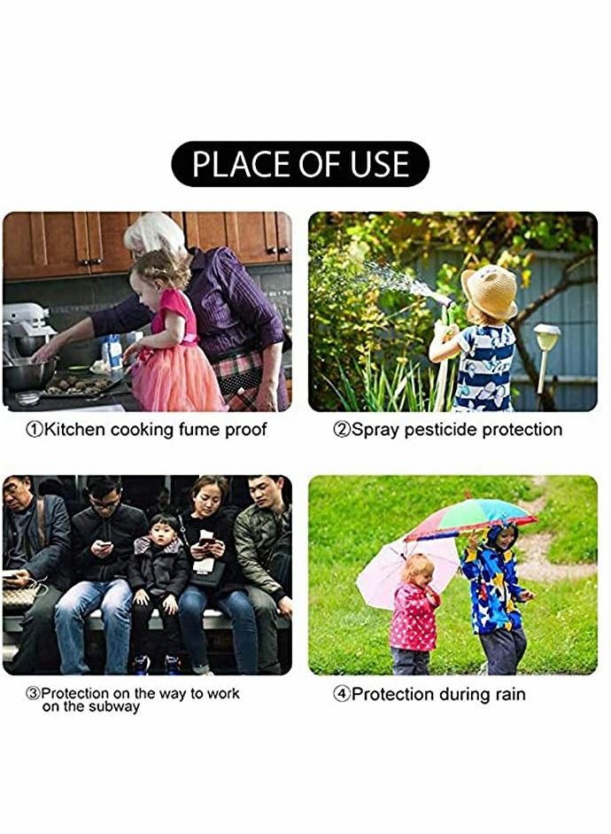 Fisherman Hat, Kids Protective Visor Face Hat Fishing Hat Cap with Face Shield Wide Brim Anti-Droplets Anti-dust for Full Face Outdoor Dust-Proof - Image 3