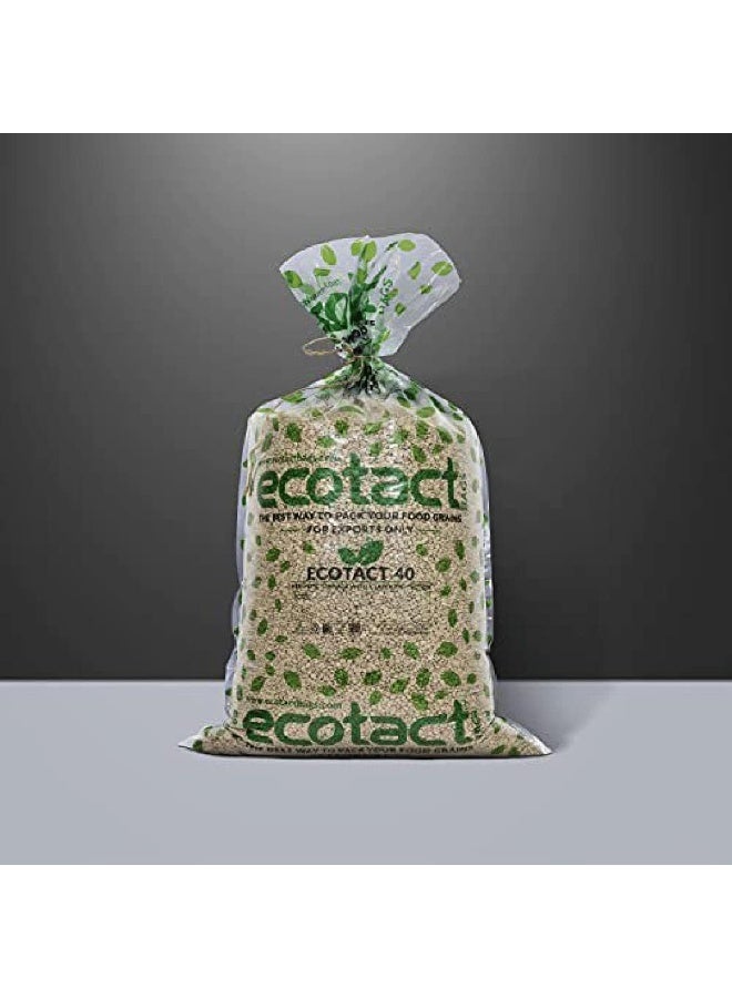 Ecotact 40 Hermetic Bag, Plastic Storage Bags for Green Coffee Beans / Cacao Beans / Food, Suitable for 25-35 Kgs, Pack of 10 pcs  - Image 5