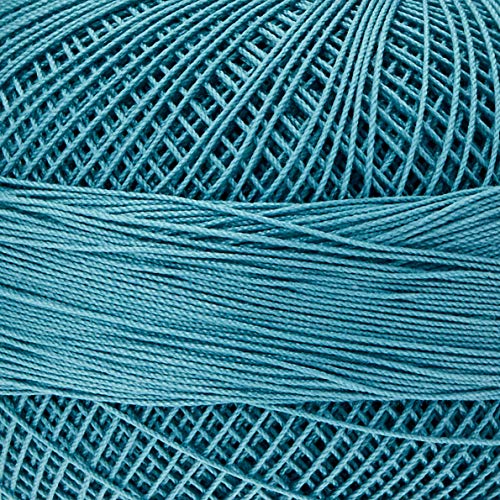 LIZBETH Handy Hands Lizbeth Premium Cotton Thread, Medium, Country Turquoise - Image 2