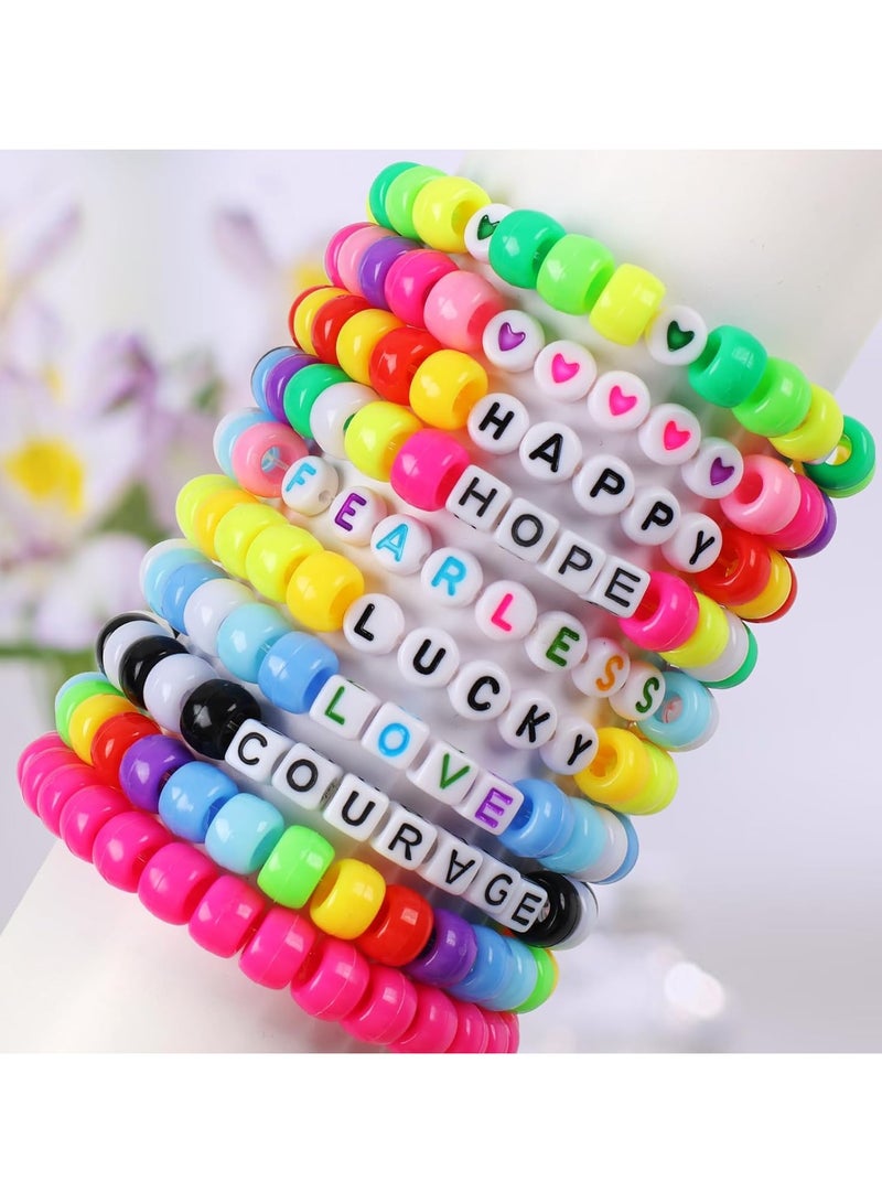 Rally Jewelry Making DIY 1500 Pony Beads for Bracelet Making,Hair Braiding, DIY Crafts, Key Chains and Ornaments For kids - Image 2