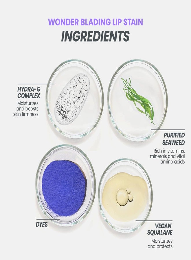 وندر سكين قناع تقشير الشفاه Wonderskin Wonder Bladeing Lip Stain - يدوم طويلاً، مقاوم للماء ولا يترك أثراً، لون شفاه نيود، لمسة نهائية مطفية، مكياج قابل للتقشير (قناع جميل) - Image 5