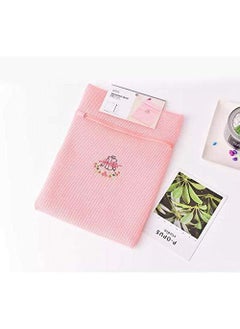 PRO ROOP PRO ROOP Mesh Cloth Washing Machine Bag Net Laundry Wash Laundry Bag Bra for Underwear Lingerie Fragile Clothing Set of 1Mesh Cloth Washing Machine Bag  - Image 2