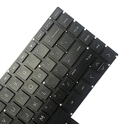 GinTai Laptop US Non-Backlit Keyboard Replacement for HP 14dk 14-dk1003dx 14-dk1023TX 14-dk0028wm 14-dk1003dx 14-dk0002dx 14S-DK0000 14-dk0008ca / 14s-dk 14s-dk1055TX L23241-001 - Image 3