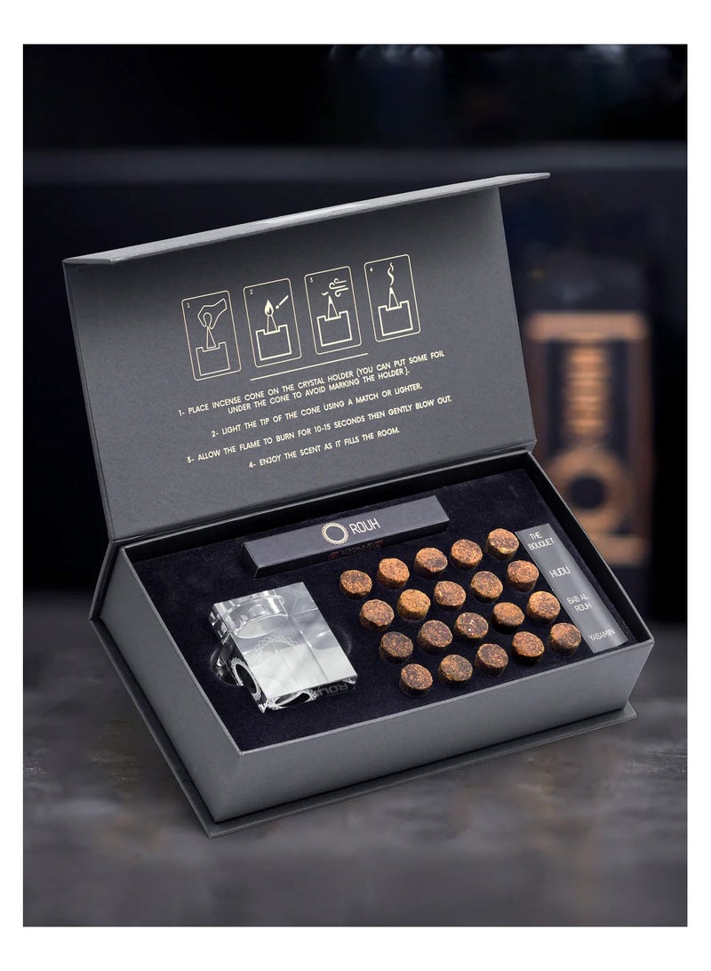 ROUH THE SOUL COLLECTION - Incense Cones - Gift Set - Image 1