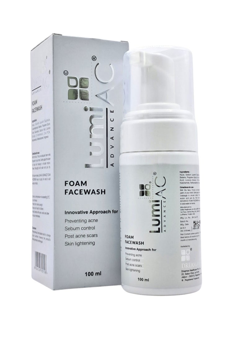 Lumi Ac Advance Foam Face Wash 100Ml