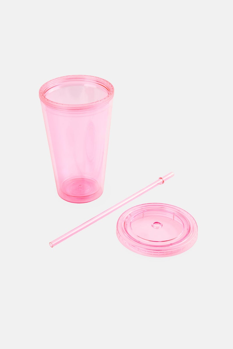 XOXO Women 3 Pieces  Brand Logo Travel Backpack Set, Pink - Image 5