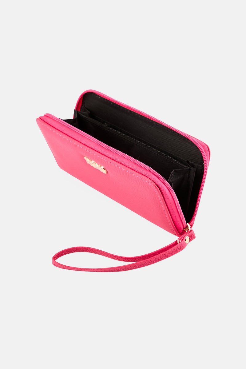 XOXO Women 3 Pieces  Brand Logo Travel Backpack Set, Pink - Image 4