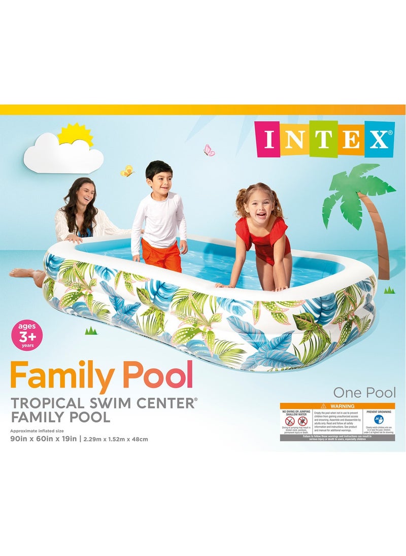 INTEX TROPICAL SWIM CENTER FAMILY POOL 57177  - Image 3